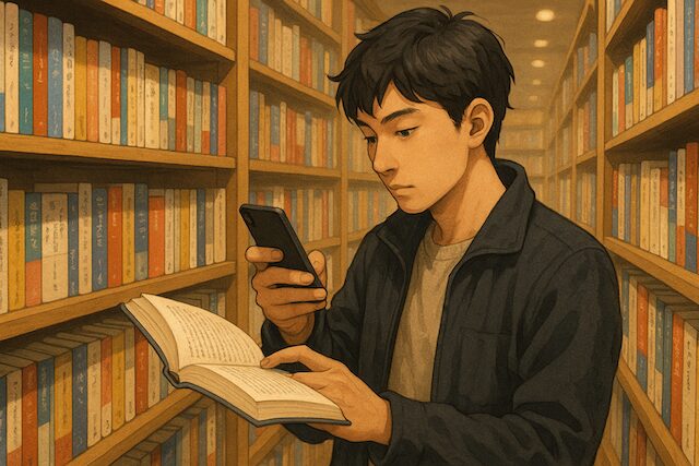 書店で売っている本の中身をスマホで撮影する「デジタル万引き」は違法?